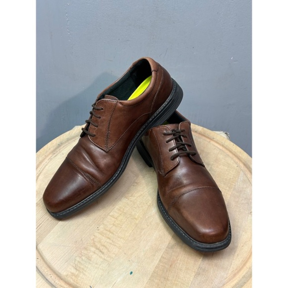 Bostonian‎ Commonwealth Brown Leather Dress Shoes Mens Size 10.5M